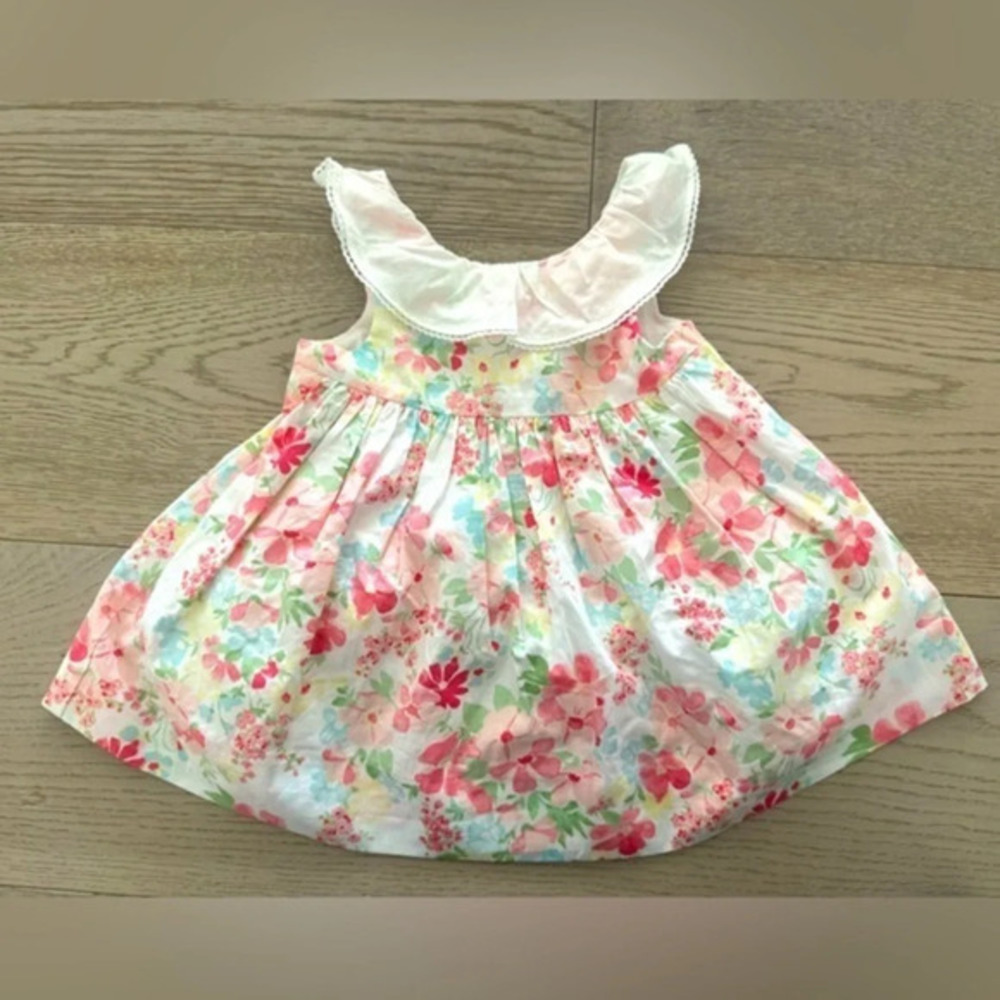 Janie and Jack girls sleeveless dresss size 3-6 months